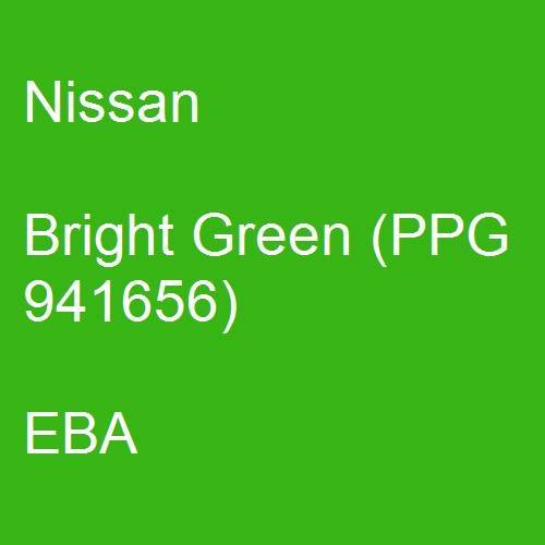 Nissan, Bright Green (PPG 941656), EBA.